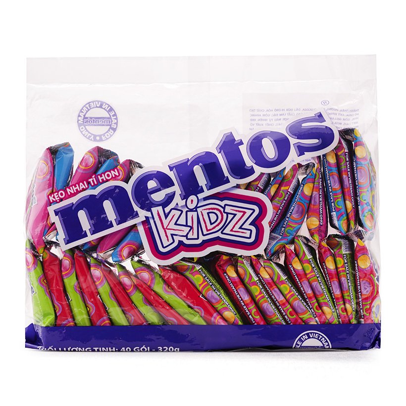 MENTOS Chewy candy KIDZ Mix 320gr*22bags