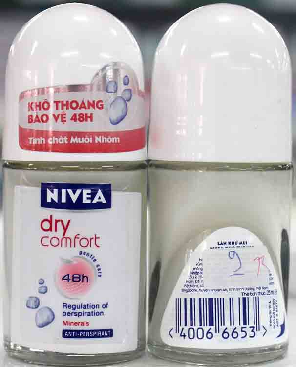 Nivea deodorant dry comfort 25ml