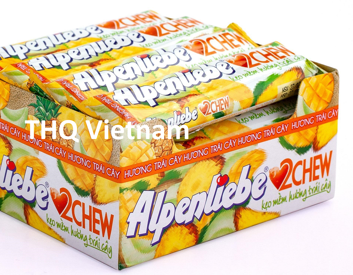 Alpenliebe 2 Chew Soft Fruit Candy16 rolls x 24 boxes