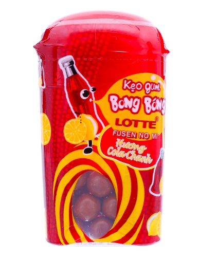 Lottle Fusen No Mi Bubble Gum Cola Lemon15gr
