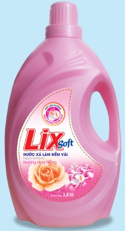 Lixsoft Perfume Rose Liquid Detergent 3,8kg 