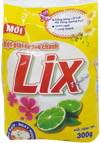 Lix Extra Lemon Detergent Powder 300gr 