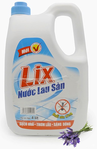 Lix Floor Cleaner Chasing Insects 4L Bottle