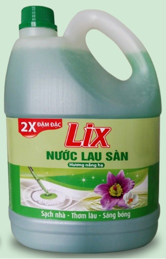 Lix Floor Cleaner Sunshine 4L Bottle