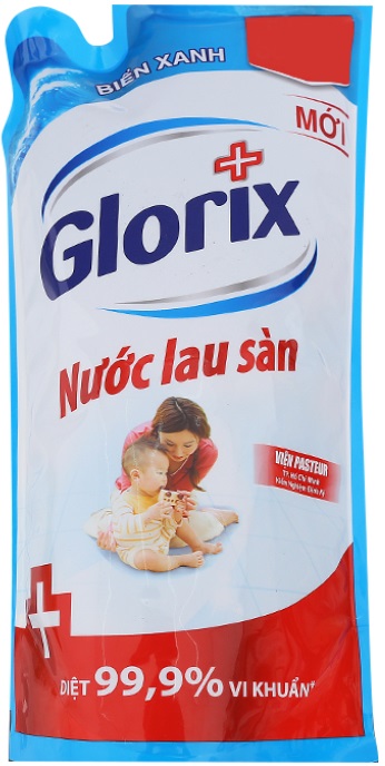 Glorix Floor Cleaner Blue Ocean 950ml x 12 Bags