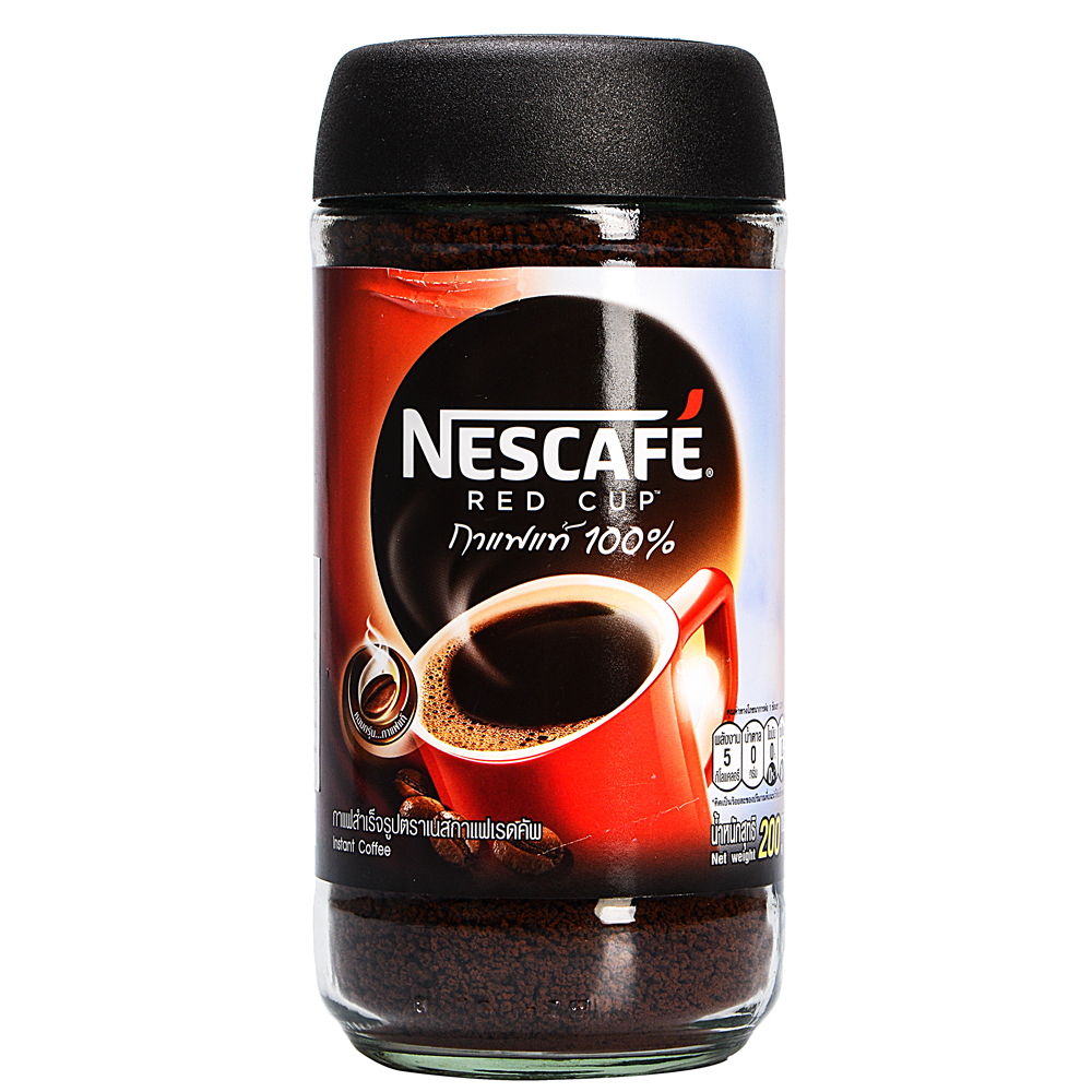 Nescafe Red Cup 200gr x 12 glass jars