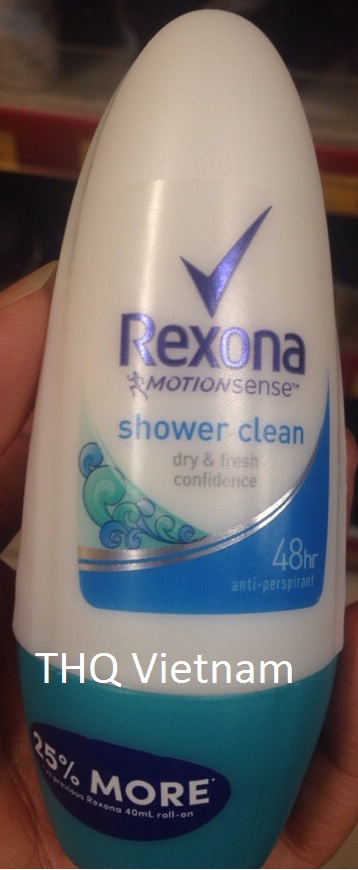 Rexona deodorant shower clean woman 50ml x 24 btls