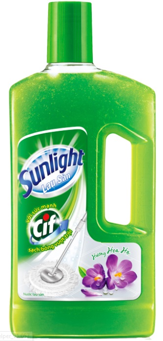 Sunlight Cif Floor Cleaner Flower Fragrance 1Kg x 12 Btls