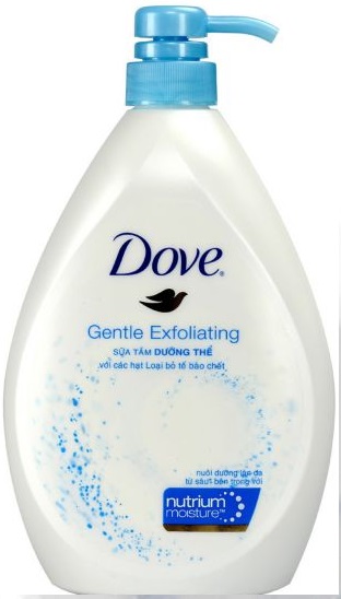  Dove Shower Gel Gently Exfoliating 530gr x 12 Btls
