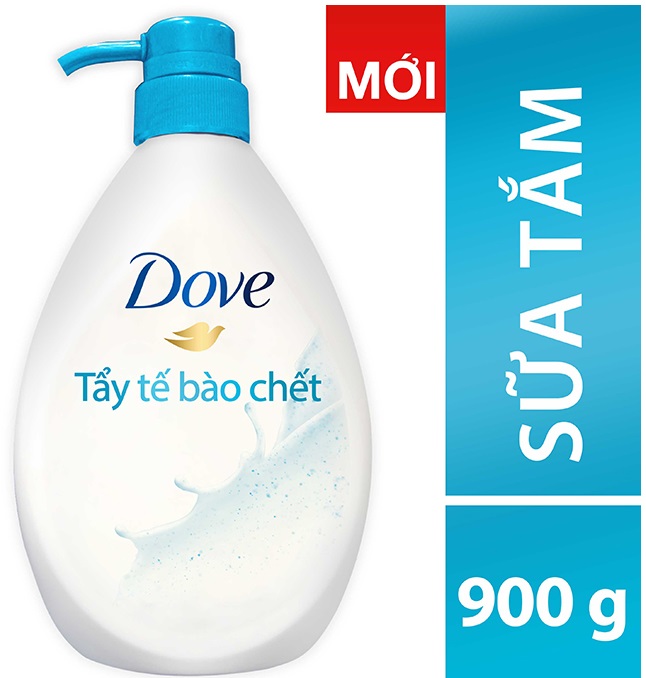 Dove Shower Gel Gently Exfoliating 900gr x 12 Btls