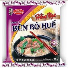 Hang Nga beef rice vermicelli 30 packs x 75gr