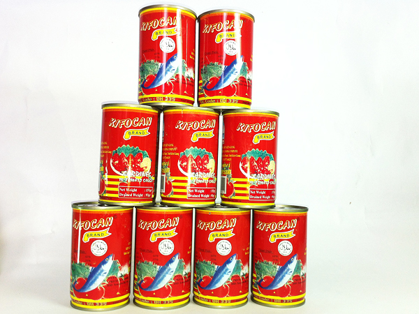 SARDINES IN TOMATO SAUCE 155GR X 100 CANS