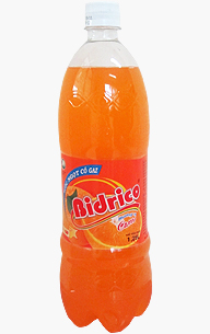 Bidrico Carbonated Oranges flavor Soft drink 1,25L x 12 btls