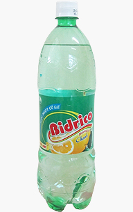 Bidrico Carbonated Lemon flavor Soft drink 1,25L x 12 btls