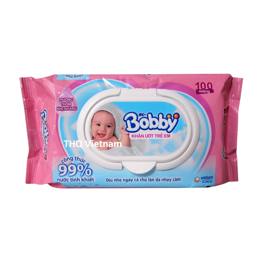 MamyPoko Bobby Baby Wipes 100 pcs