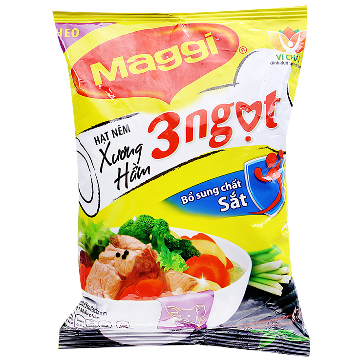 Maggi 3 seasoning powder pork 12 packs x 900gr packs