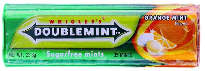 Wrigley's Doublemint Chewing Gum Orange Mint 23.8gr