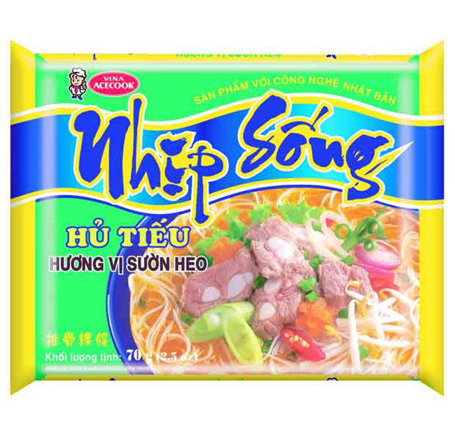 Lifestyle rice noodle  rib flavor70gr