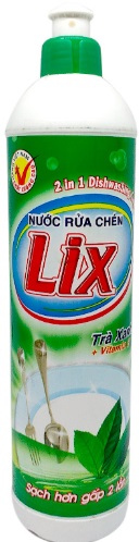 Lix Dishwashing Liquid Green Tea 400gr
