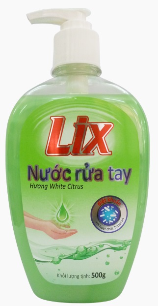 Lix Handwashing Liquid White Citrus 500gr 