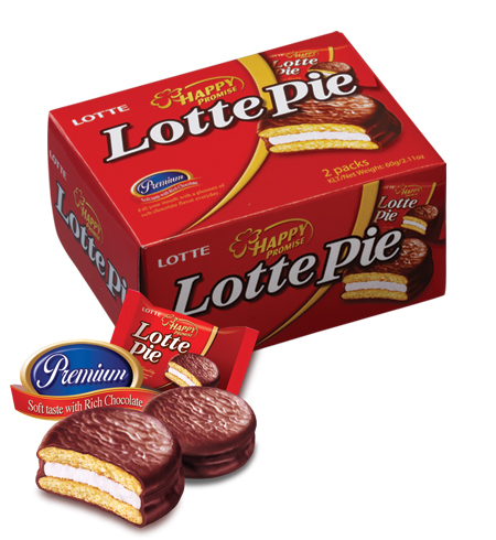 Lotte Pie 60gr/box - 48 boxes/carton