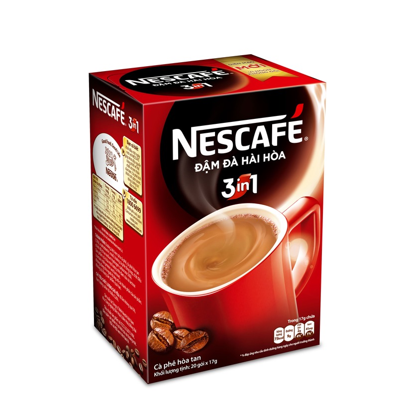Nescafe 3 in 1 Red 24 boxes x 20 sachets x 20gr