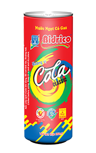 Bidrico Carbonated Cola flavor 250ml x 24can