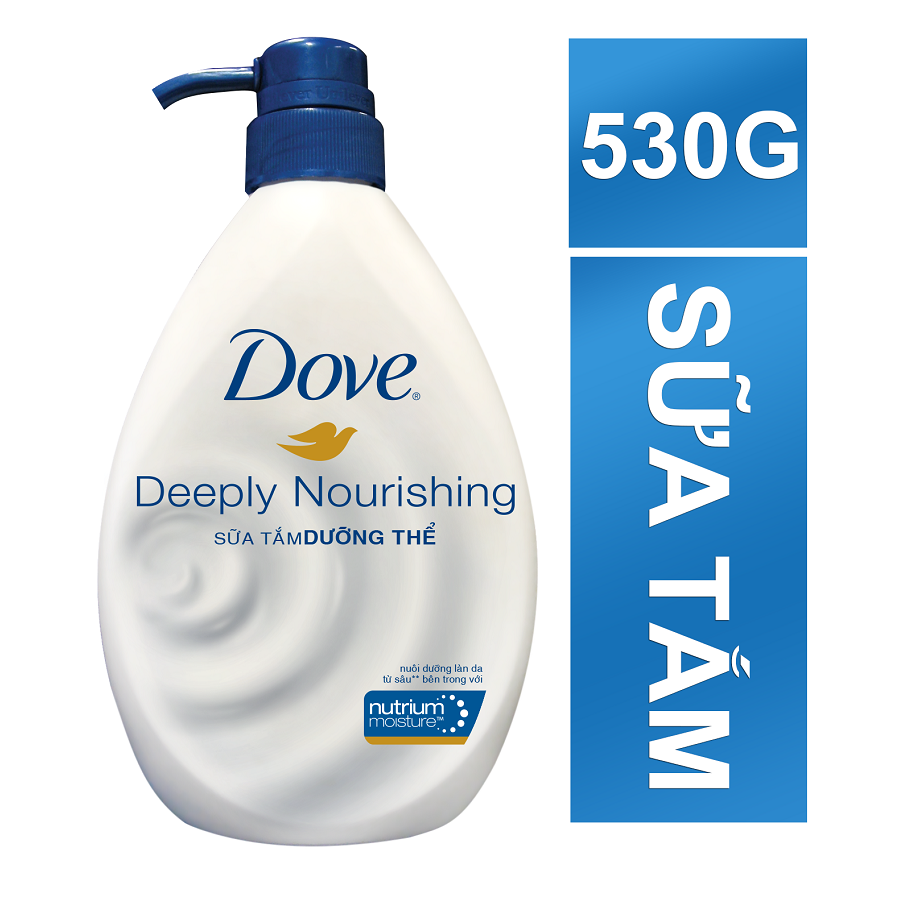 Dove Shower Gel Deeply Nourishing 530gr x 12btls