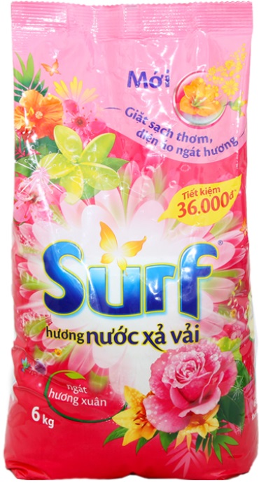 Surf Spring Incense Detergent Powder 6kg