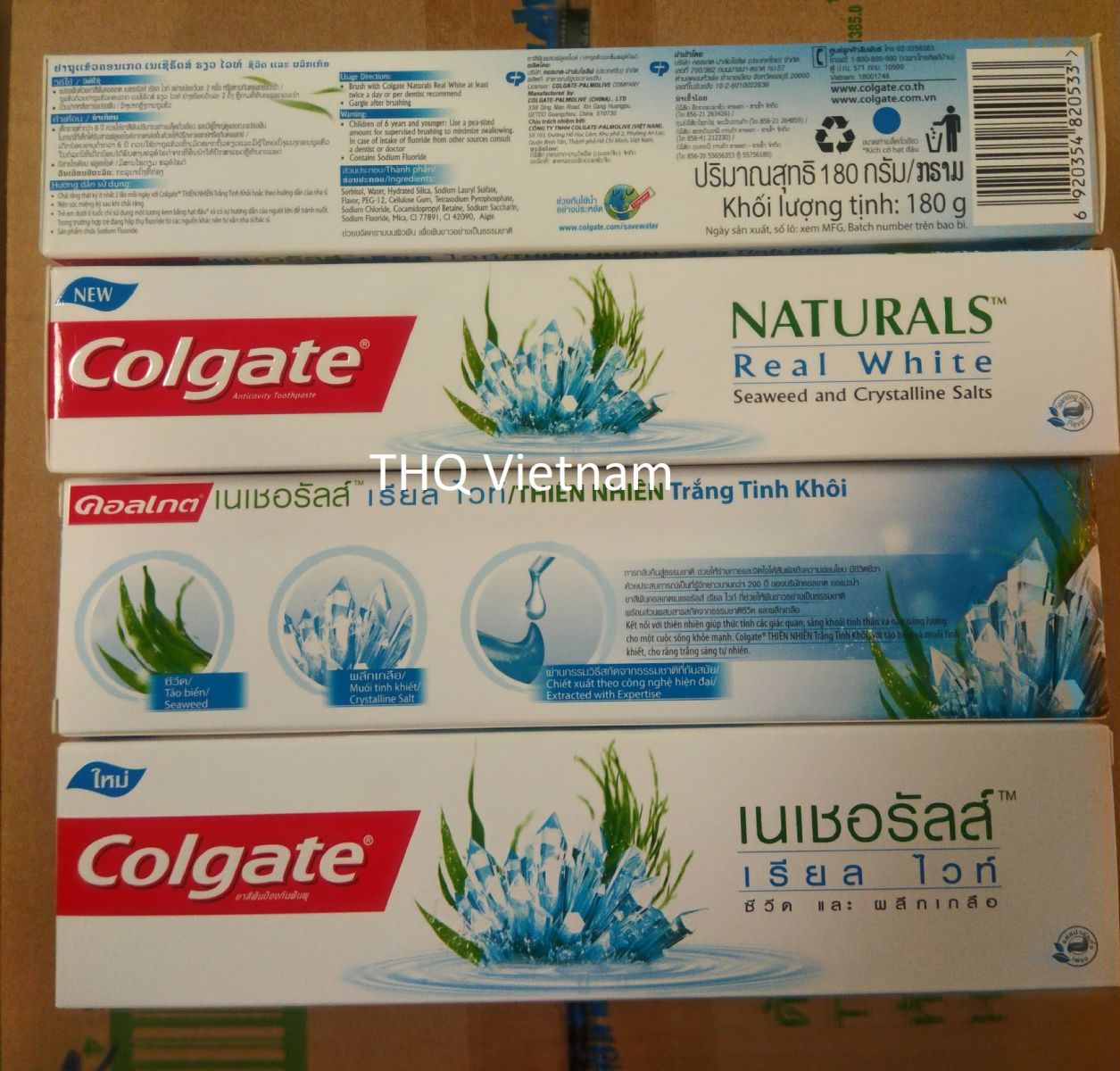 Colgate Natural Seaweed Salt Pure White 180gr