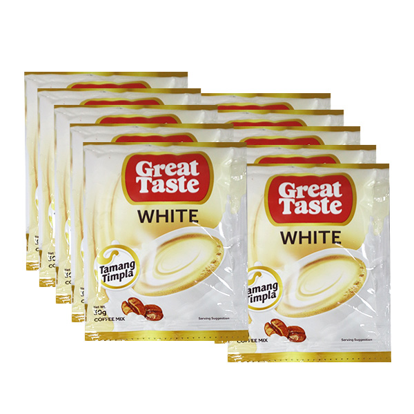 GREAT TASTE 3 IN 1 COFFEE MIX WHITE HANGER