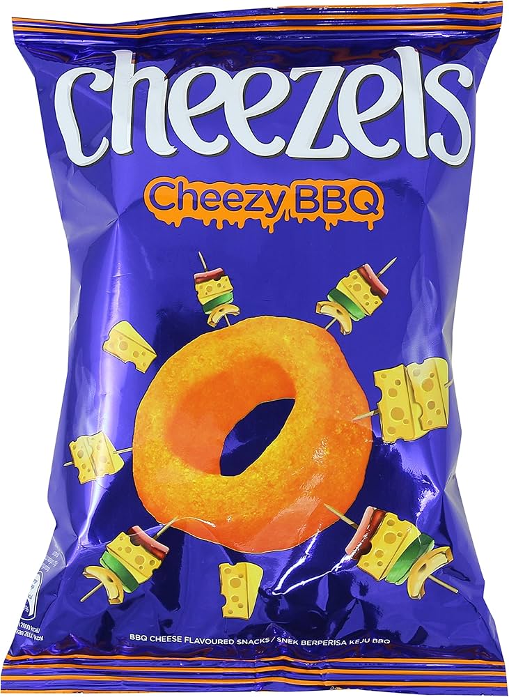 CHEEZELS BBQ CHEESE SNACK 60G