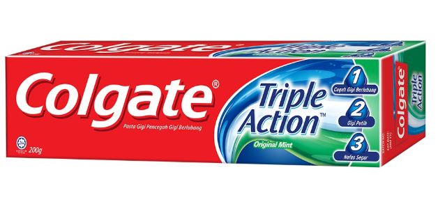 Colgate tripple action 200gr toothpaste