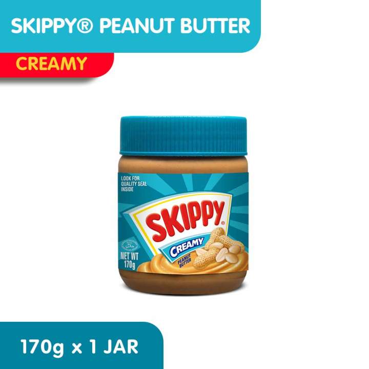 SKIPPY PEANUT BUTTER CREAMY 170G X 12