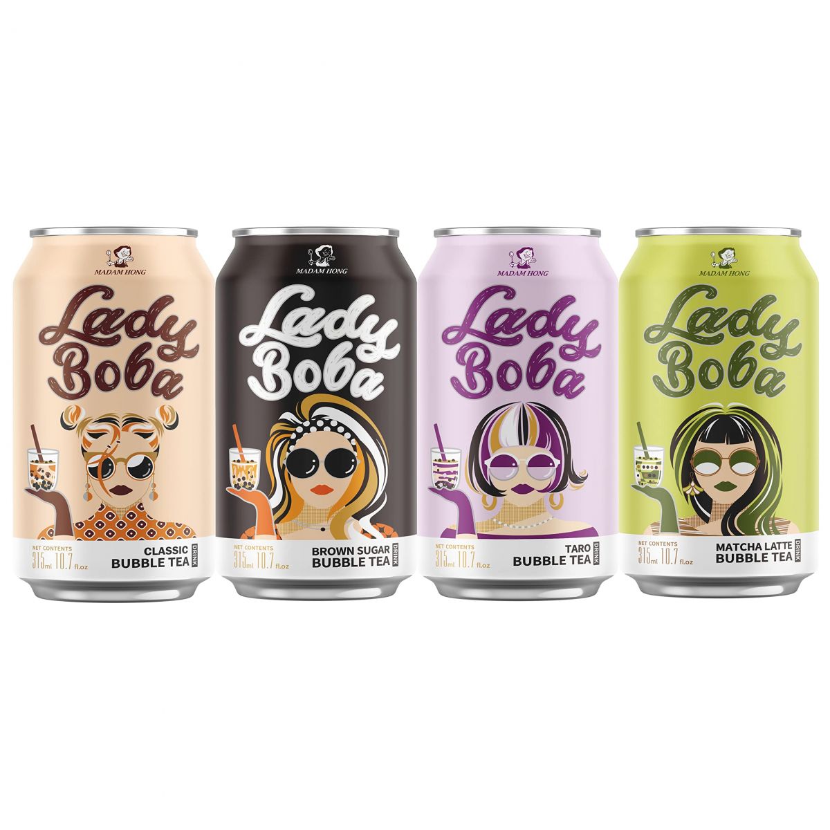 LADY BOBA MILK TEA CAN 315ml