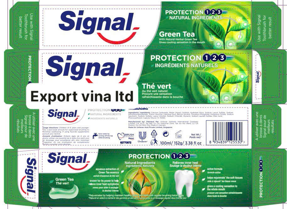 SIGNAL TOOTHPASTE 100ml x 72 