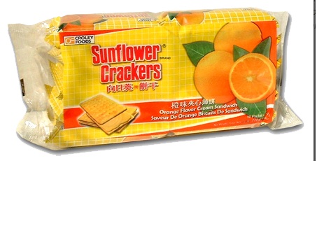  Sunflowers Crackers Orange Biscuits 190g/ 270g
