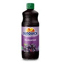 SUNQUICK 800ML BLACKCURRANT 