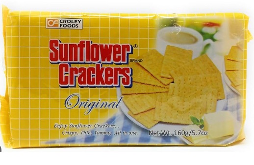 Sunflowers Crackers 160g Original