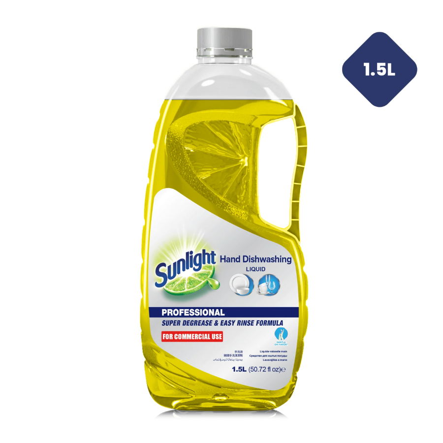 Sunlight Dish Washing Lemon 1.5L x 9 btls