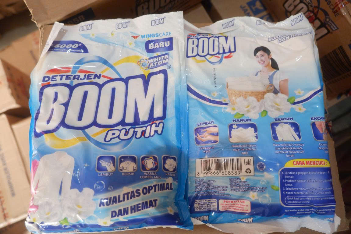 BOOM DETERGENT 300 GR X 12