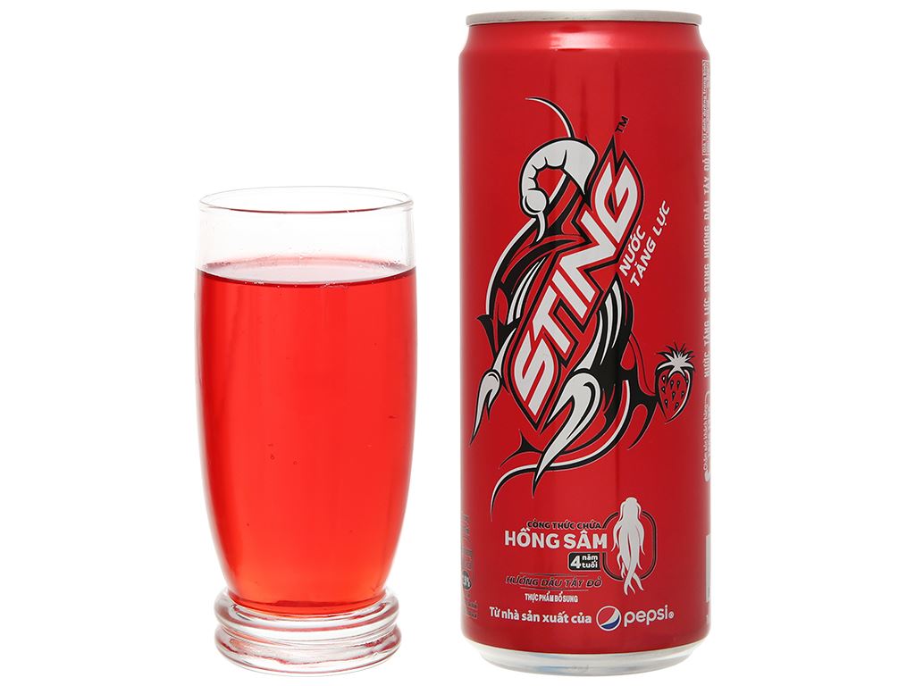  Sting strawberry flavor energy drink 320ml