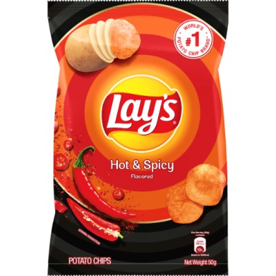 LAYS HOT & SPICY 50G 