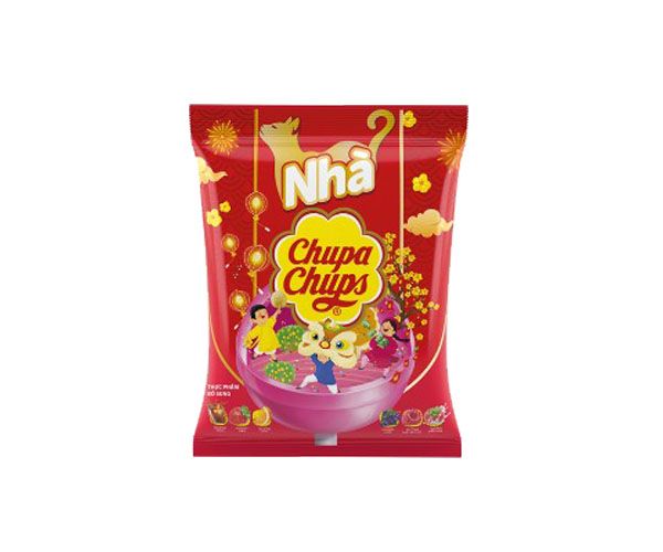 Chupa Chups Lollipop Nha Mixed Fruity Bag 558g