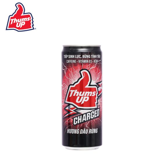 Thums Up strawberry energy drink 320ml x 24