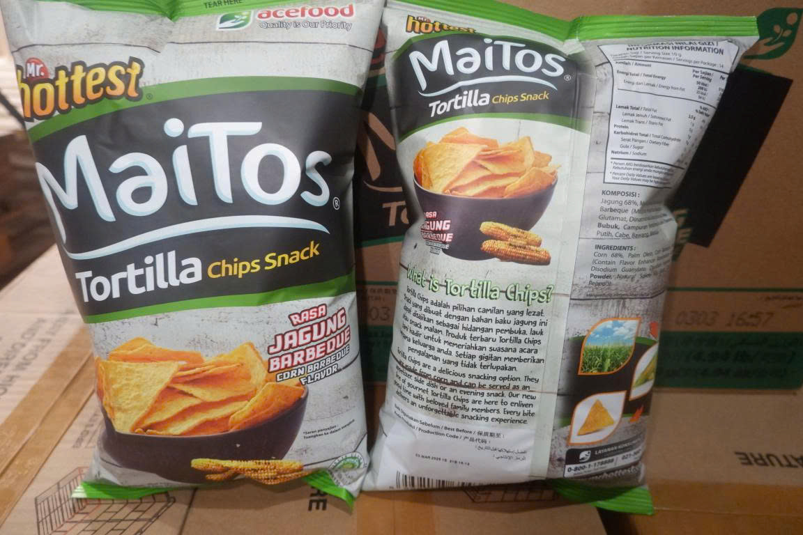 MR. HOTTEST MAITOS TORTILLA CHIPS JAGUNG