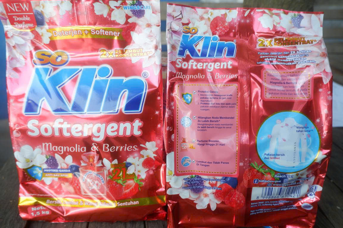 KLIN WASHING POWDER DETERGENT ( RED)