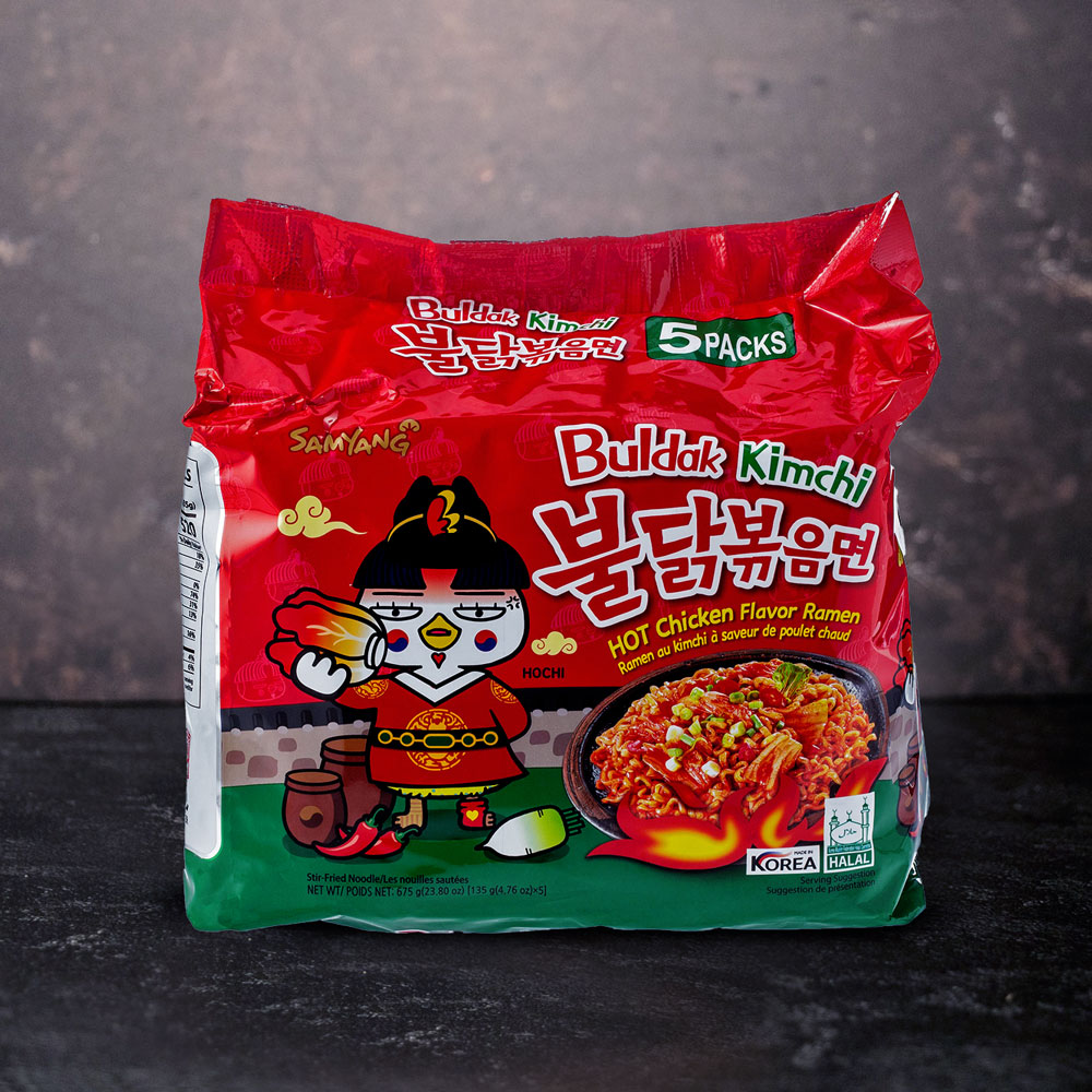  SamYang Hot Chicken Ramen Kimchi  Noodles 145g x 40 Bags