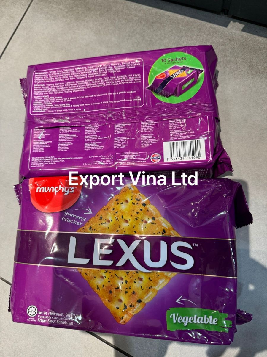 Lexus Yummy Cracker 200gr x 10 sachets