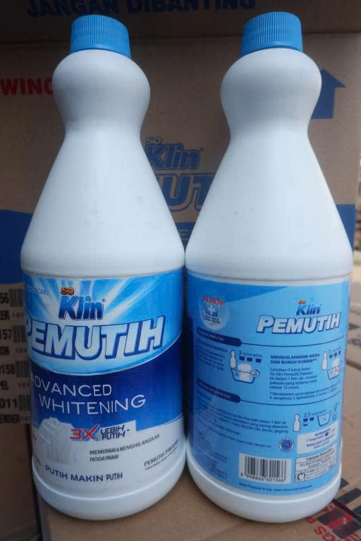 KLIN WHITENING LIQUID BOTTLES